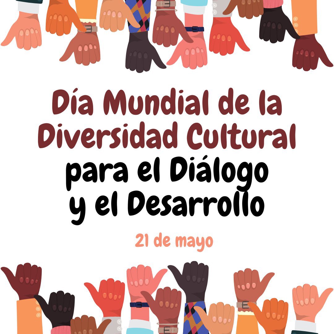 La diversidad nos hace únicos. Preservando nuestras culturas, preservamos lo que nos hace ser nosotros. En este Día de la #DiversidadCultural, celebra que la cultura como herramienta para la paz, el diálogo y el entendimiento mutuo.