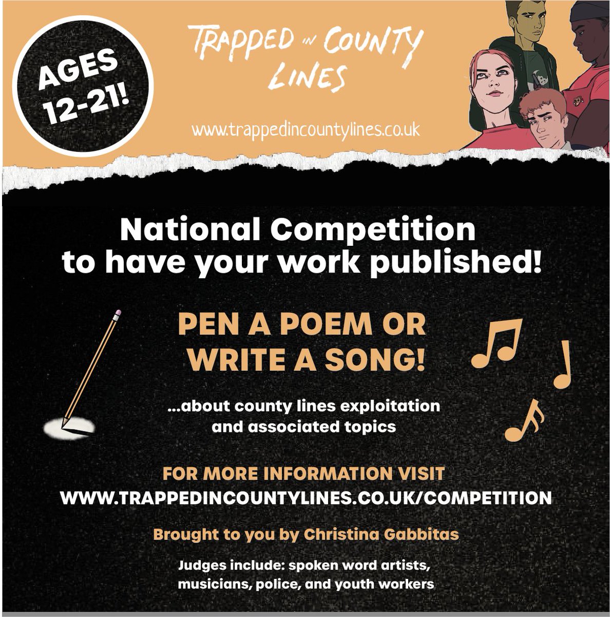 Fantastic to have the support of @jimgamble_INEQE. We are all working together to help educate young people about all that surrounds county lines, and associated knife crime. More details here: trappedincountylines.co.uk/competition/ @Headteacherchat #education #earlyintervention