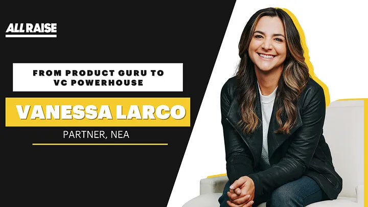 👉🏼 @AllRaise's latest post features NEA's @veelarco and details her career journey from #product to #VC and how she's making room for more voices in the venture community. 🙌🏼 📰 medium.com/allraise/vanes…