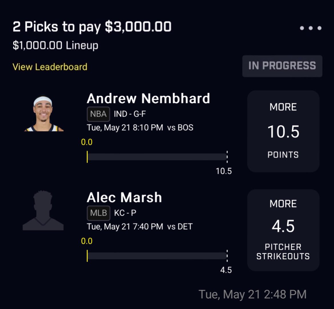 PapaPickzz's tweet photo. NBA x MLB 2-Man… If This Hits I’m Blessing Whoever Likes &amp; Retweets HALF! 

Papa’s Discord: https://t.co/Euqq63Jmq6

#nbaprizepicks #mlbprizepicks https://t.co/AbnAcSllfK