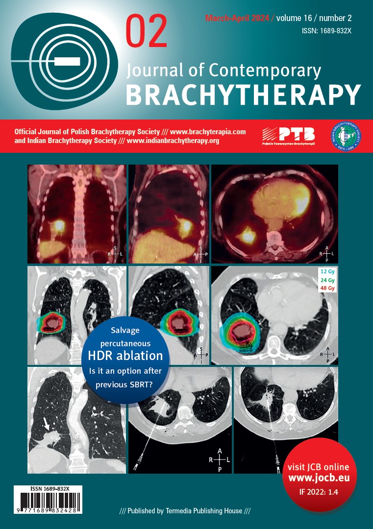 Search #JCB 2/2024 for a comprehensive review on #3D #printing in #skincancer #brachytherapy
lnkd.in/dSj6bZTe
lnkd.in/dBvuVG4f
and challenging #HDR #salvage option for #recurrent #lungcancer after previous #SBRT
lnkd.in/dEruFBCv
#ThisIsBrachytherapy #jocb