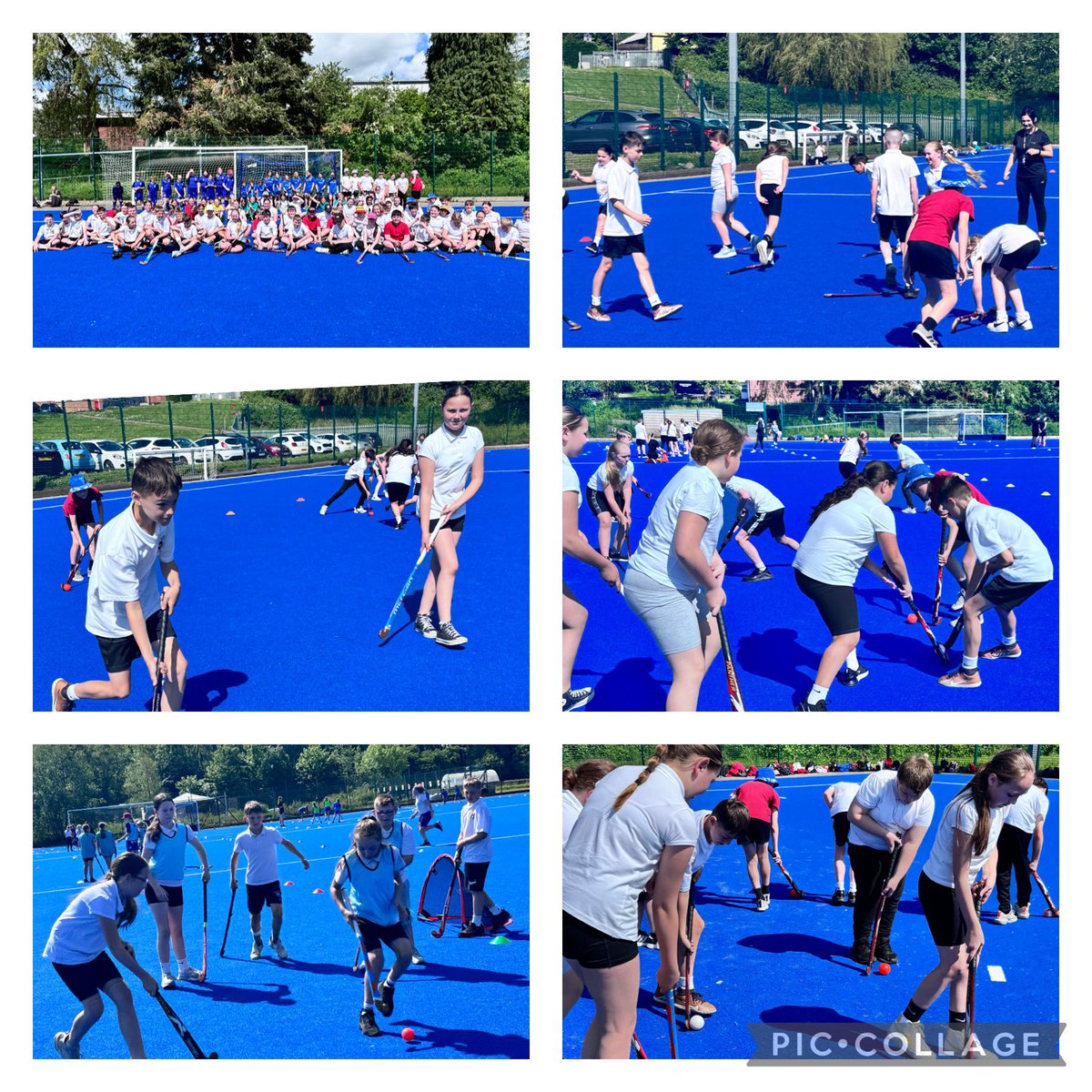 Year 6 had the most wonderful day thanks to Claire <a href="/sport_leisure/">CCBC Sport Caerphilly</a> 🏑☀️
We have budding hockey superstars who can’t wait to practise what they’ve learned today with the students!