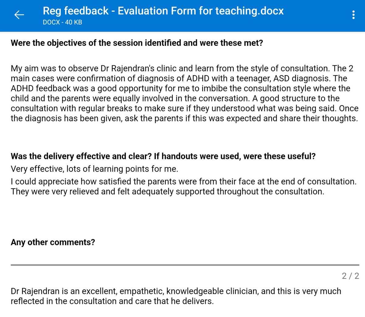 The most fundamental thing about leadership is to have the humility to continue to get feedback and to try to get better!

Sharing a recent feedback from a colleague 🙏