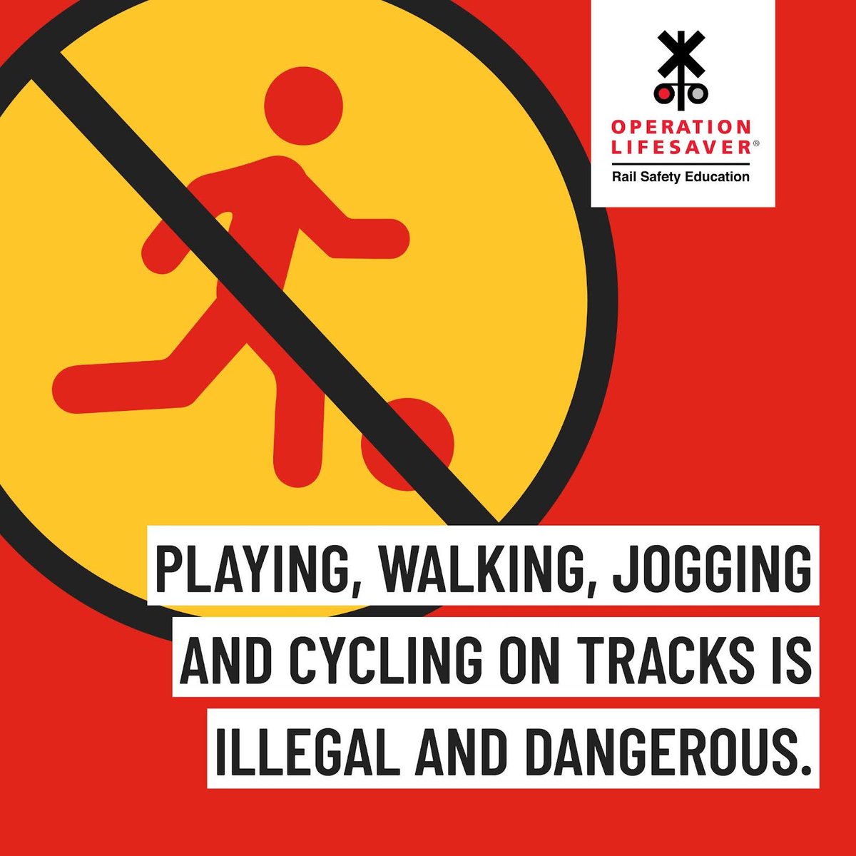 #StayOffStayAwayStaySafe this summer! Remember, the only thing that belongs on railroad tracks is a train. #STOPTrackTragedies #RailSafetyEducation