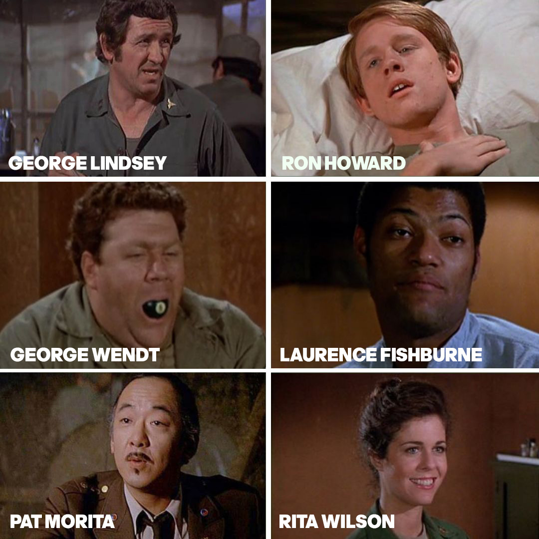 Here are just some of the many famous faces to guest star on M*A*S*H. Which guest star is your favorite? 🪖

#MeTV #MASH #ClassicTV #nostalgia
