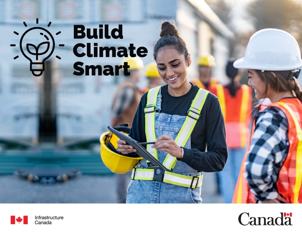 #ICYMI, we are seeking an organization to lead an innovative project that will connect experts with municipalities across Canada to provide advice on building climate resilient housing and #infrastructure. Apply by June 10: infrastructure.gc.ca/climate-initia…