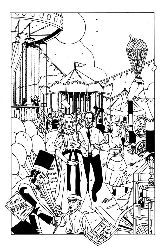 MerrickComic's tweet photo. Ever wanted to see behind the scenes of how Merrick: The Sensational Elephantman #2 was made? See the full process in our new making of issue out now as a FREE+ download. https://t.co/hPxorsAzgD