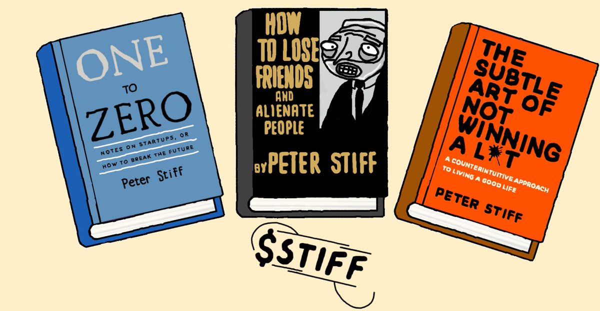 Here you go <a href="/APompliano/">Anthony Pompliano 🌪</a>, some books from your uncle $STIFF