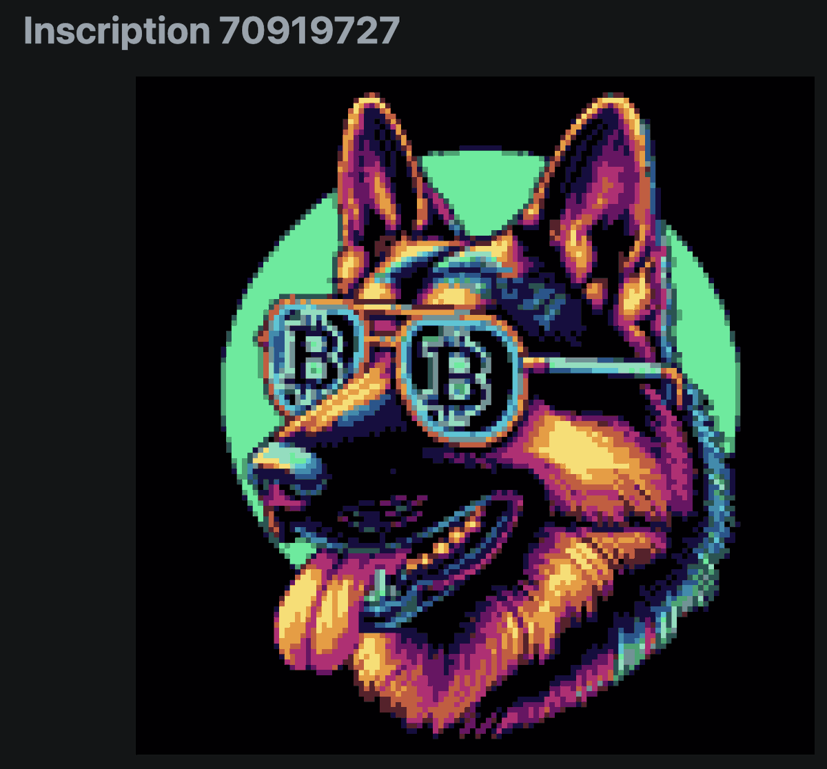BitShades_com's tweet photo. We're giving away Cooper the German Shepherd!
drop your addy, tag 3 friends, and RT to enter. 

Winner will be selected this weekend. 

#bitcoin #ordinals #btcdogs #germanshepherd https://t.co/nYyKdxwXOM