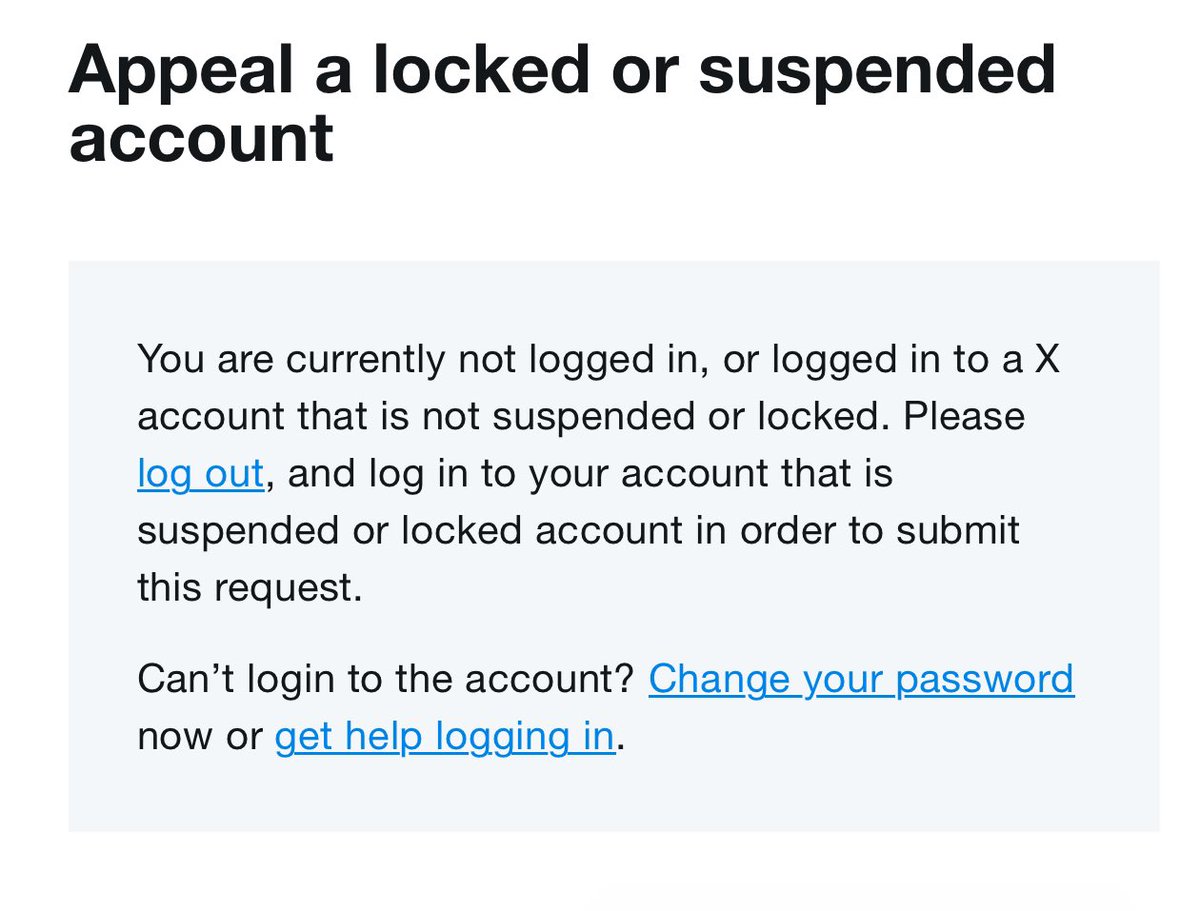v23id23's tweet photo. @Support hey my second account is suspended. I’m not sure why, but when I try to appeal it I see this. Since the old support emails no longer work could you help me out with this via DM? https://t.co/iUwM3QQ6Gb