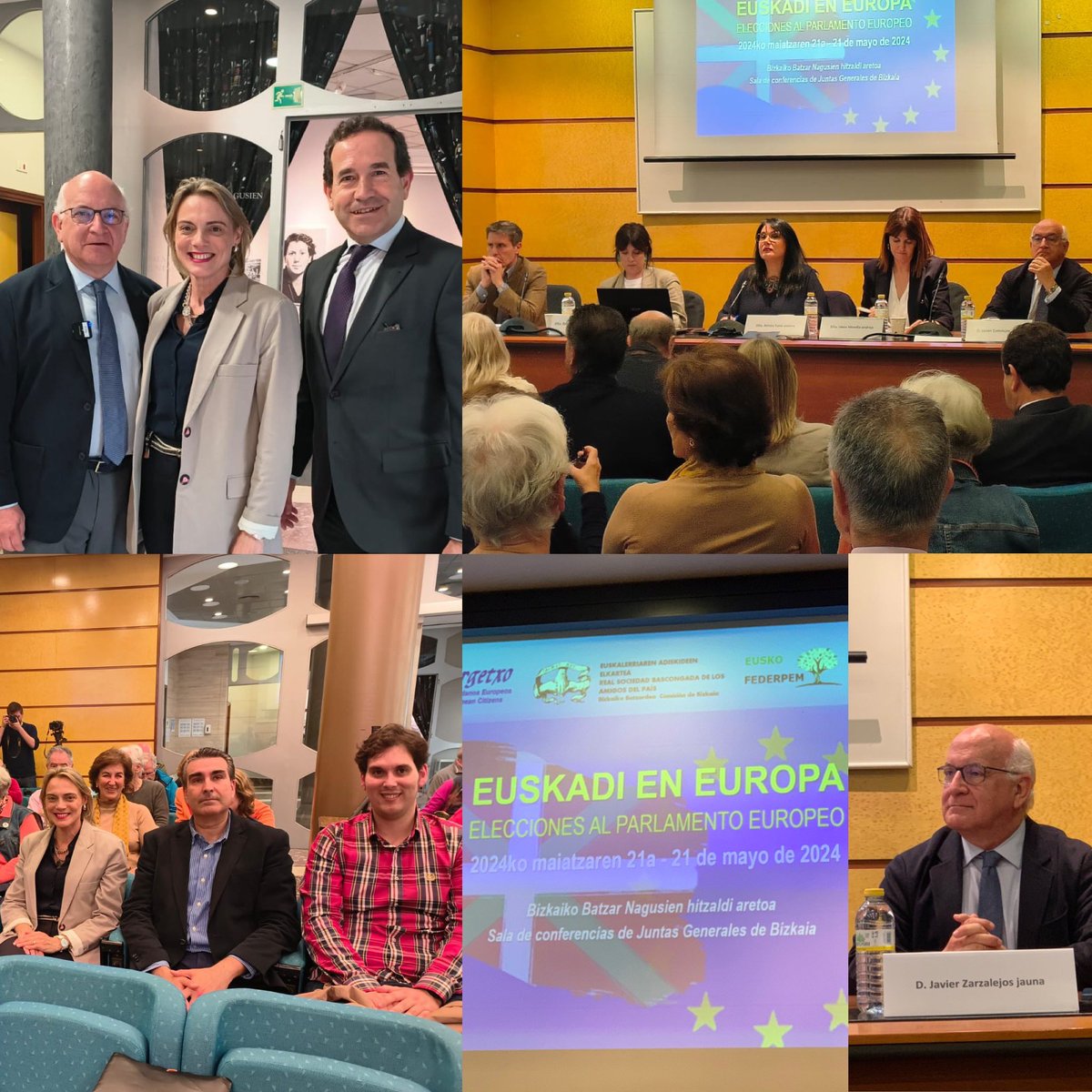 Hoy recibíamos en Juntas Generales, a @FZarzalejos en el primer foro de debate de candidatos donde se ha expuesto el programa del <a href="/ppopular/">Partido Popular</a> para las próximas elecciones europeas 🇪🇺

Ni un problema sin respuesta! Ese es el resumen! 👏🏻👏🏻
#9j 
#TuRespuesta