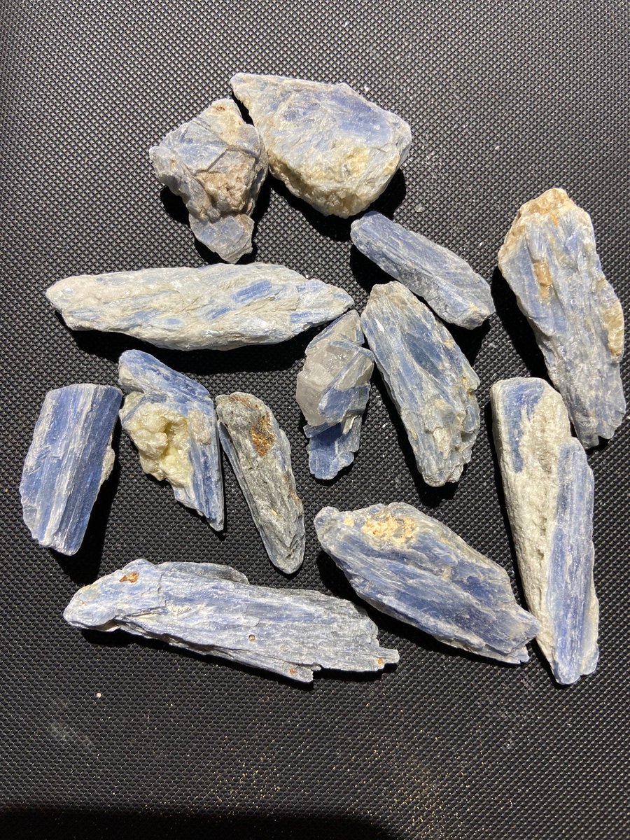 Did you know I have a Mineral fo the Month Club? This Month's Mineral is Kyanite!  Paid subscribers will receive a specimen of nice blue kyanite! Join us today! patreon.com/fossillocator