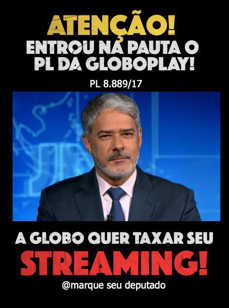 Querem a todo custo, enfiar essa podridão no povo brasileiro goela abaixo!
Hora de mobilizar nossos amigos patriotas! 

#PLdaGloboNão