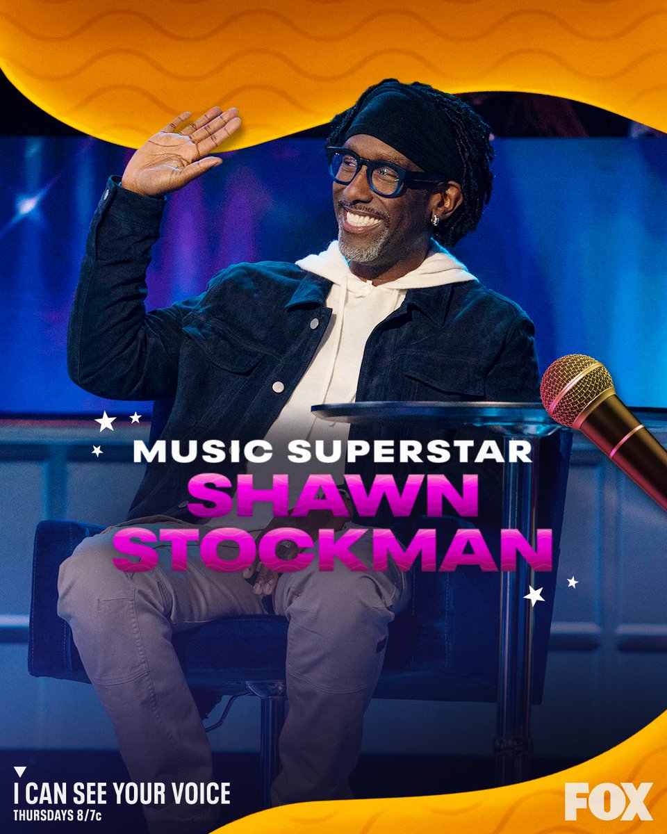 Shawn Stockman from Boyz II Men is in the house as this week's #ICanSeeYourVoice Music Superstar! 🌟 Tune in Thursday night on @FOXTV.
