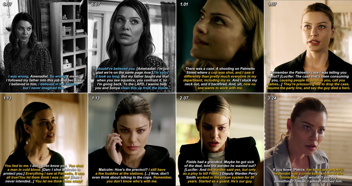 Joe Henderson: We-well, Ildy and I, the white people  in the room-put a lot of us into Chloe.

It's much easier to rewrite a female char's backstory, make her an ignorant white woman, than to admit you've been part of the problem for years😌 And still end it with a white savior