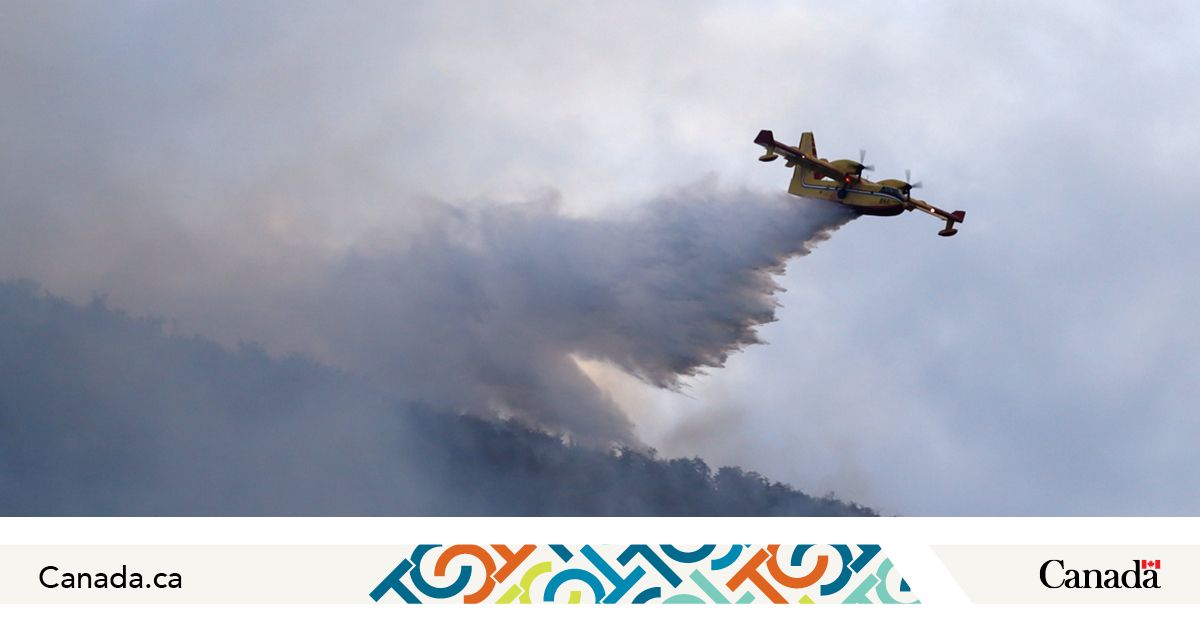 Les avions de lutte contre les incendies ont besoin de leur espace. Si vous en voyez un dans le ciel, gardez votre drone au sol, même s’il n’y a pas de #FeuxDeForêt actifs à proximité. L’équipage peut être en route vers la source d’eau la plus proche. ow.ly/CSTO50OI1E0