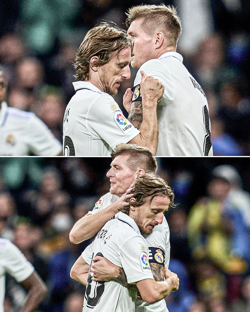 <a href="/lukamodric10/">Luka Modrić</a> <a href="/ToniKroos/">Toni Kroos</a> The Greatest midfield duo ever 🤍