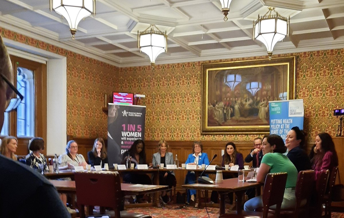 Thank you to everyone who attended the #AgentsOfChange roundtable to discuss #PerinatalMentalHealth in the workplace; our host @JimBethell, partners @PolicyConnect, Chair @lucianaberger, esteemed panel of lived and learned experts, and guests. More on this in the coming days...