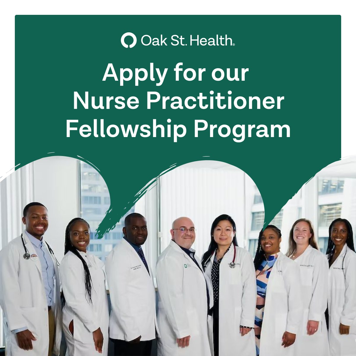 Applications are open for the September cohort of our #NursePractitioner fellowship program! Get valuable experience, training, and mentorship in #PrimaryCare for older adults. Apply now to one of our locations:

bit.ly/3VabL9R

bit.ly/3KdUG8E