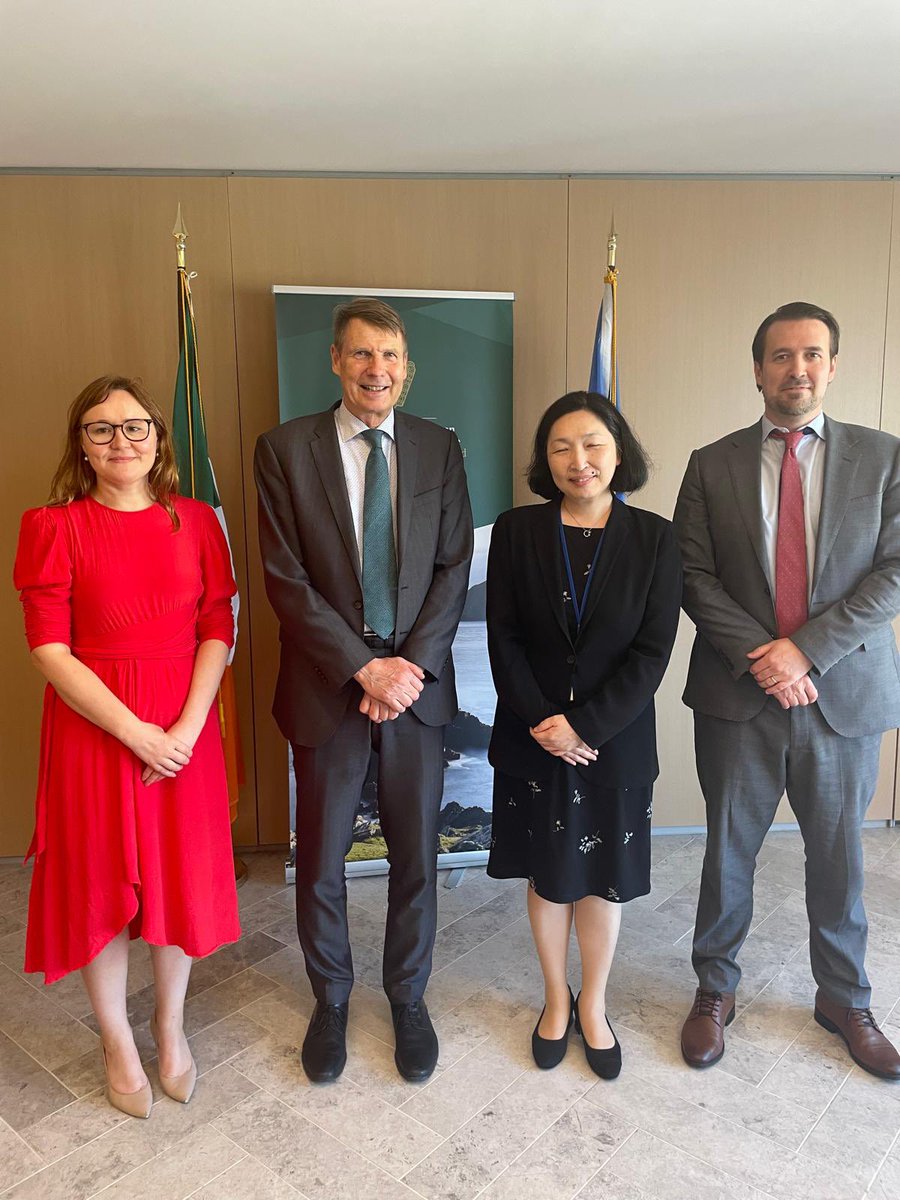 Today, the Irish Mission 🇮🇪 was pleased to welcome members of @UNDPPA’s Mediation Support Unit and learn more about MSU’s work to provide operational assistance with mediation & peace processes 🕊️ around the 🌍.