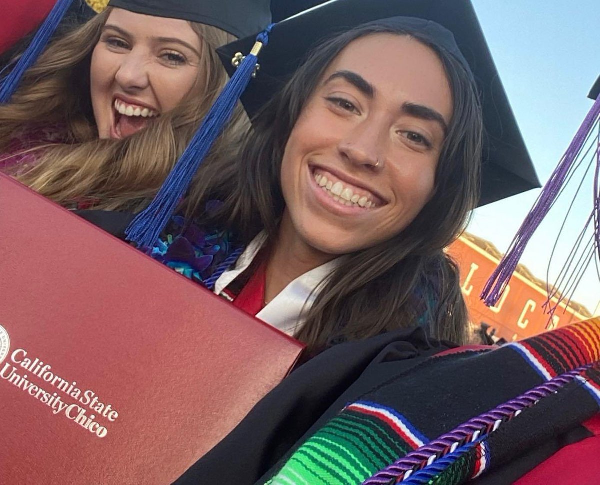My beautiful granddaughter who graduated from Chico State just got accepted into Law School❤️