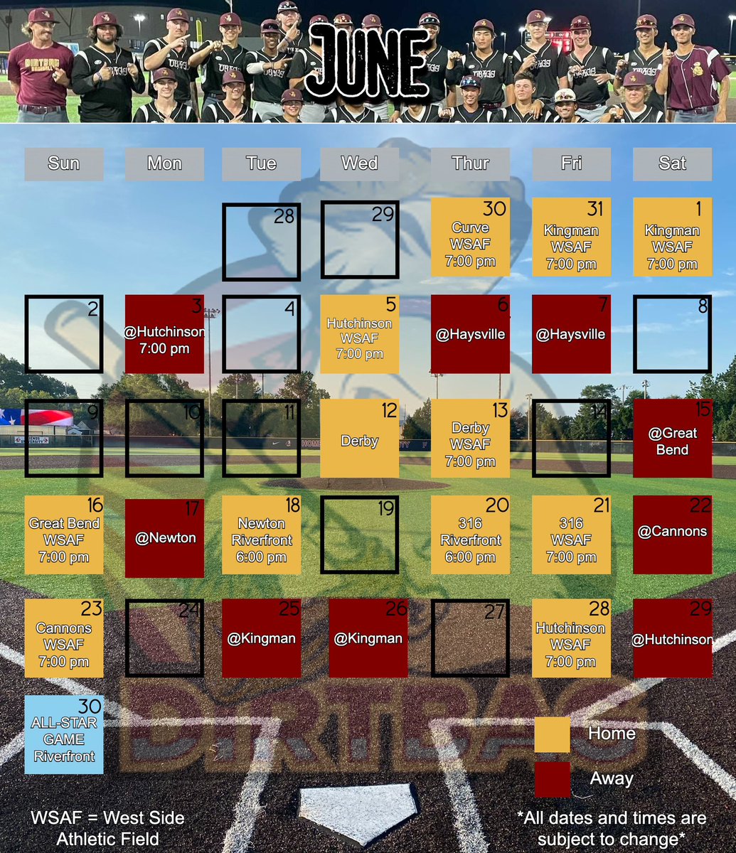 Dirtbag Baseball Club KS tweet media