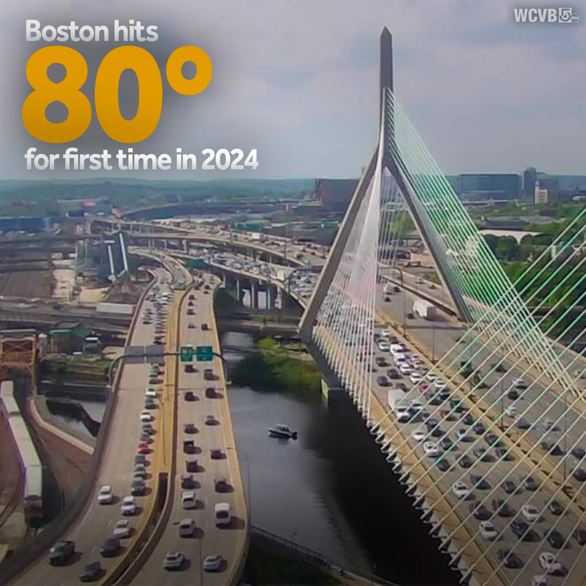 It might not be a 'summah scorchah' just yet, but Boston just hit 80º for the first time this year. We haven't seen a day this warm since late October.