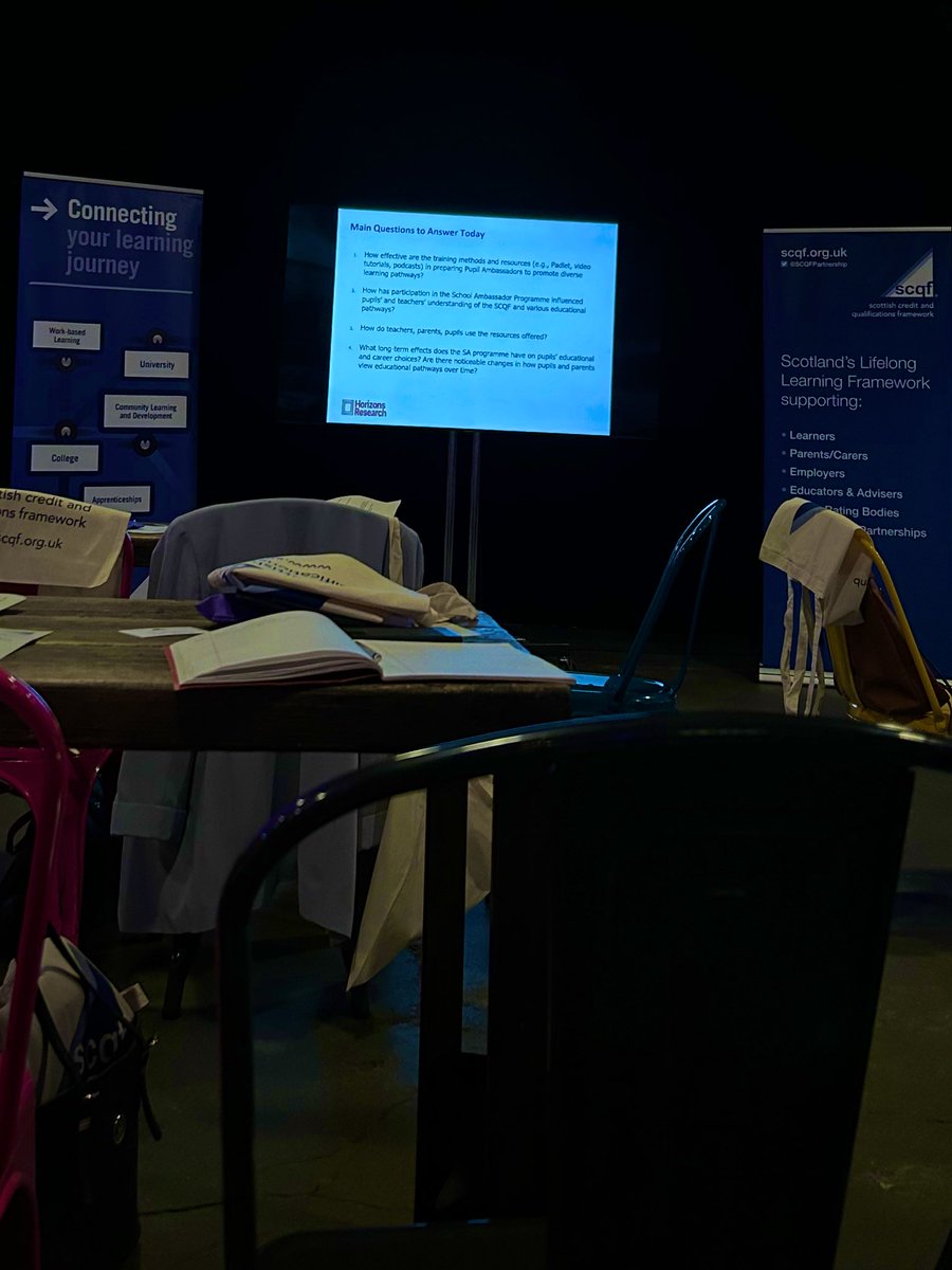 Great day for the SCQF Training tiday with <a href="/Donnie_scqf/">Donnie Wood</a> &amp; partners.

Lots of networking 🤝🏻 &amp; ideas to now put into practice as we move towards the Silver Ambassador status <a href="/Dumbarton_Acad/">Dumbarton Academy</a>. 

Thank you for hosting an excellent event!