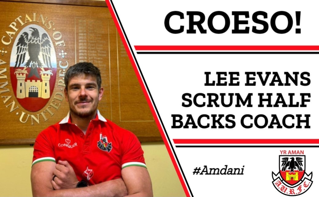 Croeso Lee Evans!! 

The club would like to welcome <a href="/9Leeevs/">Lee Evans</a>, who joins as a player coach from Brynamman.

Lee brings vast experience having played in the Championship, and is excited to join an ambitious squad looking to compete at the top next season.

#amdani