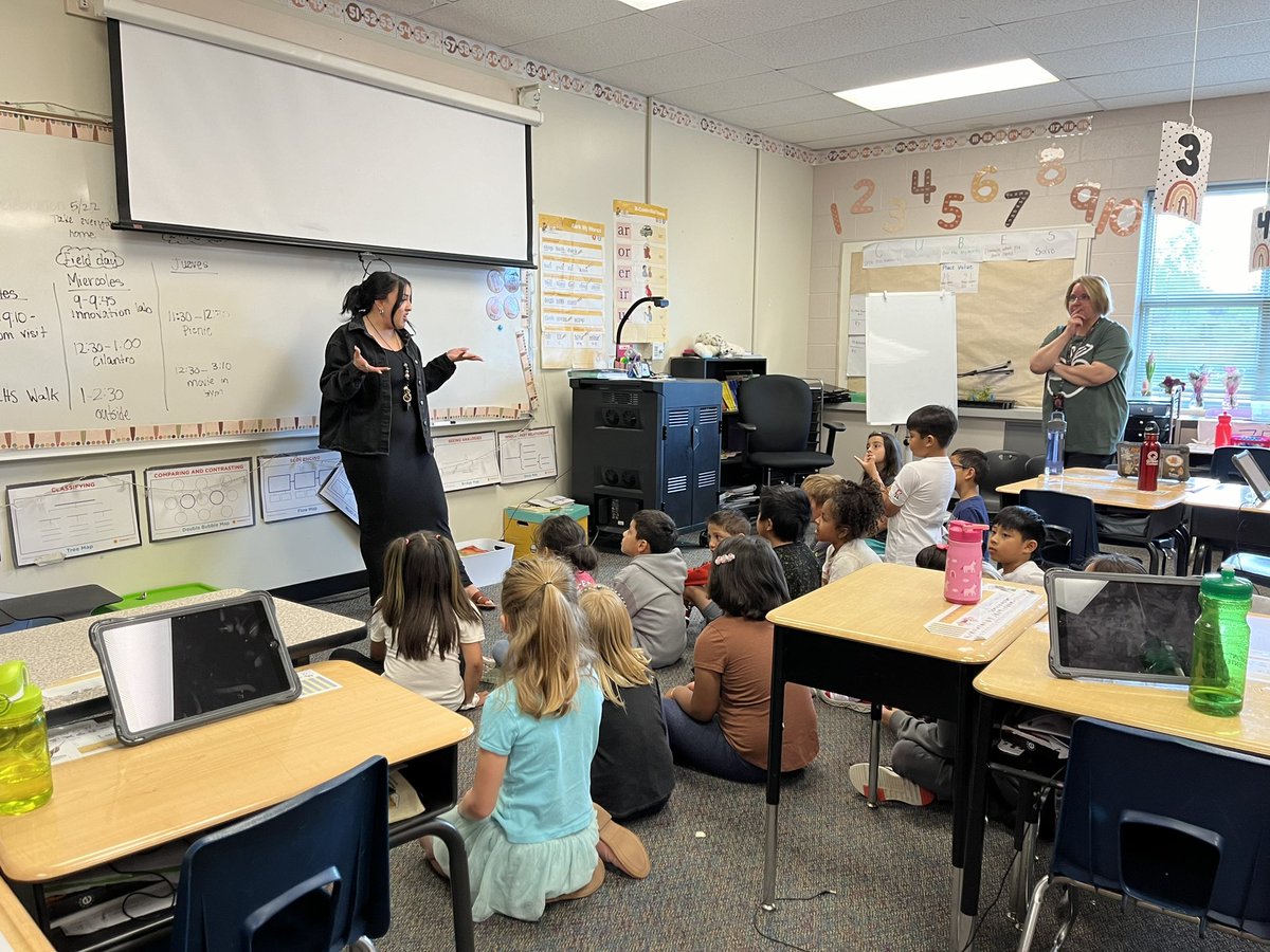 DykesDeAnn's tweet photo. Move Up Morning at Northridge! So exciting to visit the next grade and meet the teachers! As we wrap up a wonderful school year, we look forward to new adventures in August! We are Bengals! @NREL_Bengals @SvvsdSchuh @SVVSDsupt https://t.co/E8nekoKRMX