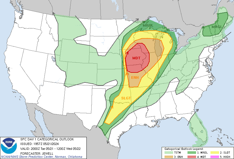 LimWeather's tweet photo. D1
#ModerateRisk in NE #tornadoalley esp #Davenport,#IowaCity,#CedarRapids,#DesMoines,#Ames,#Dubuque,#WaterlooIA,#Ankeny,#RochesterMN,#StJosephMO,#Moline,#LaCrosse
15SIG #Tornado/45SIG #Wind/SIG #Hail risks
#MOwx #ILwx #IAwx #SevereWx #Wxtwitter #wxx #SPC #KSwx #WIWx #MNwx #MOwx https://t.co/1oqBnygoTv