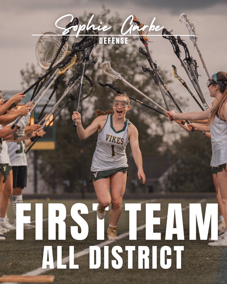 VikesGLax's tweet photo. Congratulations to our 1st Team All District selections

Midfield 
Alex Phillips
Katie Clarke 

Defense
Sophie Garbe
Kailey Renehan

@ValleyBoosters @LoCoSports @LVHS_official https://t.co/PH6kVvXKP8