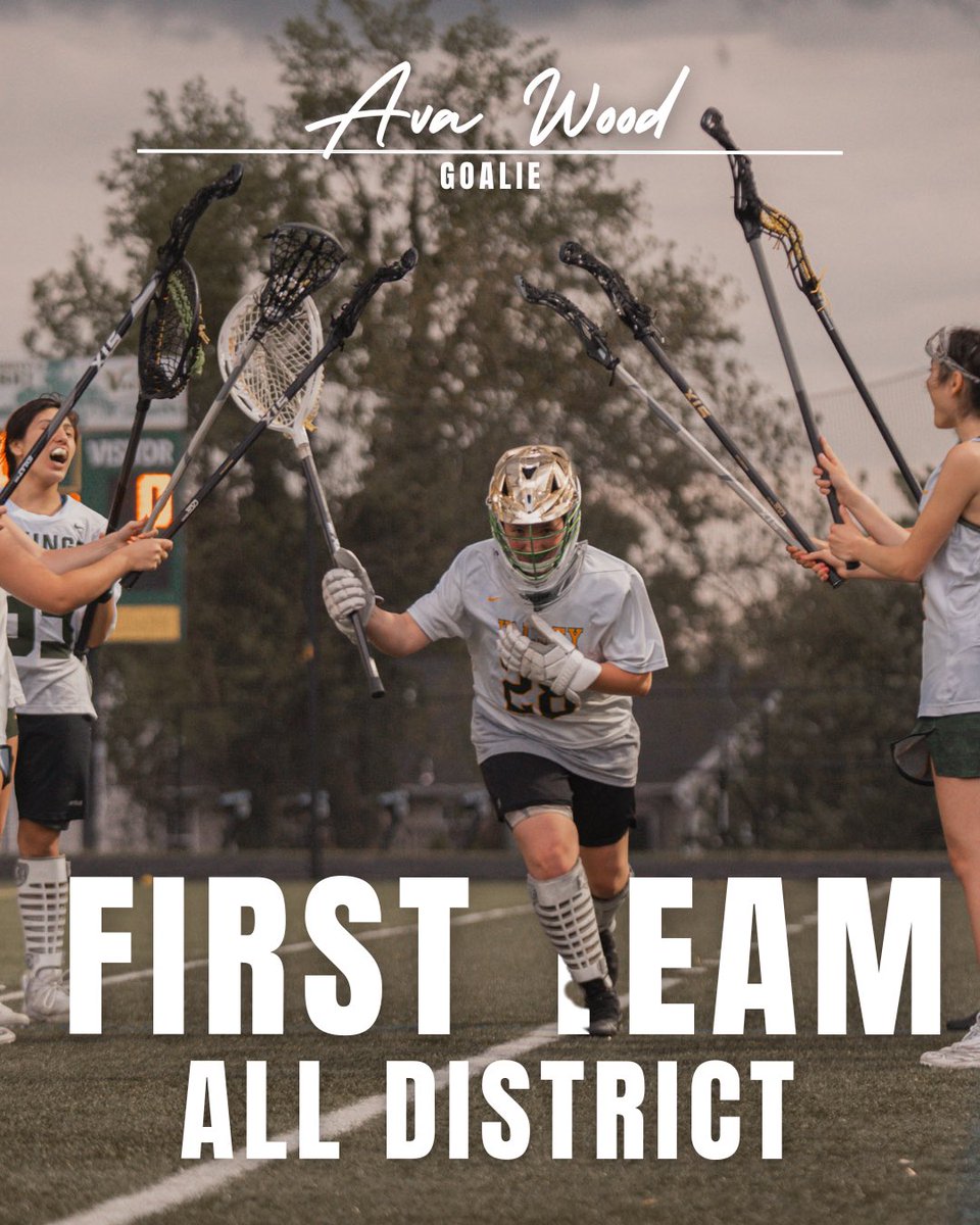 VikesGLax's tweet photo. Congratulations to our 1st Team All District selections

Attack 
Jordan Phillips 

Goalie 
Ava Wood
@ValleyBoosters @LoCoSports @LVHS_official https://t.co/zClWWVHSRZ