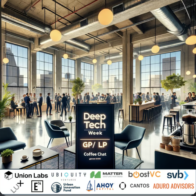 Nate Williams (@naywilliams) on Twitter photo Hey Y'all, lots happening in #DeepTech 🚀🛰️🔬⚡️, let's ☕️🗣️chat at #SFDeepTechWeek next month - <a href="/UnionLabs/">Union Labs VC</a> <a href="/Lux_Capital/">Lux Capital</a> <a href="/cantos/">Cantos</a> @ubiquityVC <a href="/e14fund/">E14 Fund</a> <a href="/BoostVC/">Boost VC</a> @UrbanInnoFund <a href="/svb/">SvB</a> <a href="/Aduro_Advisors/">Aduro Advisors</a> - <a href="/SHACK15sf/">SHACK15</a> details coming soon. Hey Y'all, lots happening in #DeepTech 🚀🛰️🔬⚡️, let's ☕️🗣️chat at #SFDeepTechWeek next month - <a href="/UnionLabs/">Union Labs VC</a> <a href="/Lux_Capital/">Lux Capital</a> <a href="/cantos/">Cantos</a> @ubiquityVC <a href="/e14fund/">E14 Fund</a> <a href="/BoostVC/">Boost VC</a> @UrbanInnoFund <a href="/svb/">SvB</a> <a href="/Aduro_Advisors/">Aduro Advisors</a> - <a href="/SHACK15sf/">SHACK15</a> details coming soon.