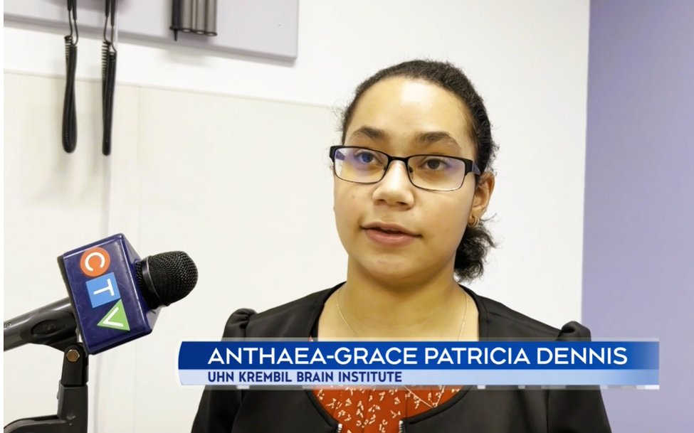 Thank you @jmusselmanctv and @CTVToronto for this excellent report on 13 year-old Anthaea-Grace Patricia Dennis, research trainee in @APStrafella's lab @KBI_UHN & Master's student at @uoftmedicine. She hopes to one day cure #Parkinson's! Watch story -> bit.ly/4boKQNe