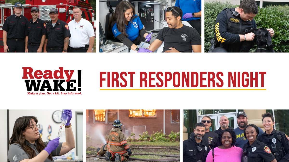 Calling all @HSSalamanders fans, #FirstResponders and #WakeCounty residents – come out to @ToHollySprings THIS FRIDAY for First Responders Night! You will even have a chance to see and touch emergency vehicles prior to the game at 5 p.m. 🚒 🚁

🎟️ Tickets: ow.ly/YcGK50RNWIi