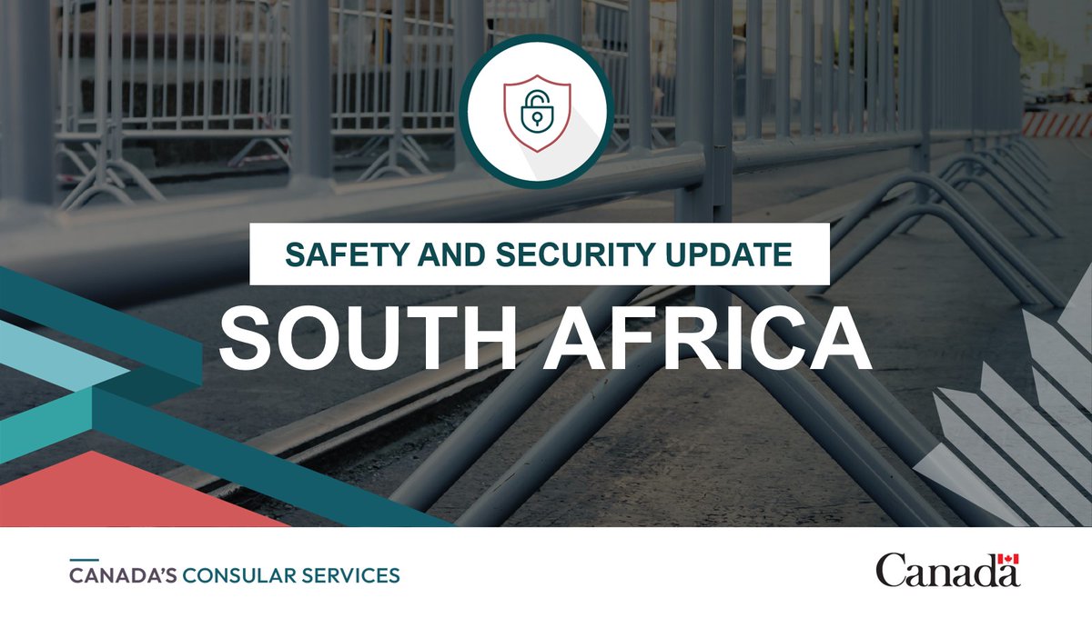 Demonstrations could occur before, during and after general elections, scheduled for May 29 in #SouthAfrica. If you’re there, follow the instructions of local authorities. More info: ow.ly/XbeH50RPMvV