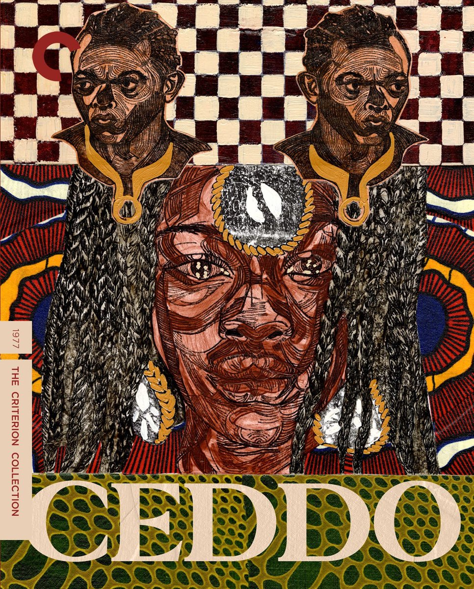 Criterion's tweet image. Our amazing new box set, THREE REVOLUTIONARY FILMS BY OUSMANE SEMBÈNE, has entered the collection! 💛 bit.ly/44OC8pb