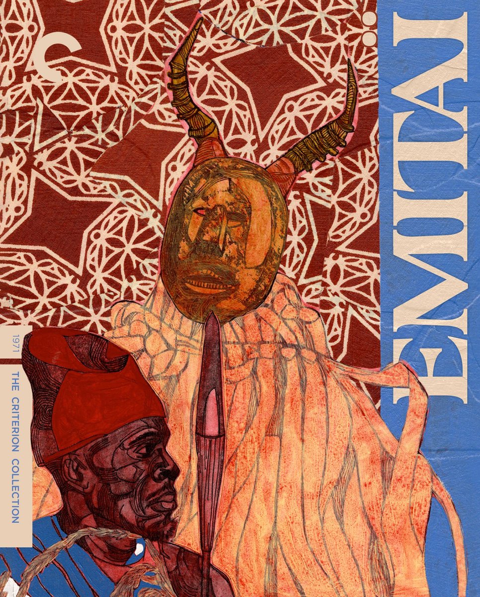 Criterion's tweet image. Our amazing new box set, THREE REVOLUTIONARY FILMS BY OUSMANE SEMBÈNE, has entered the collection! 💛 bit.ly/44OC8pb