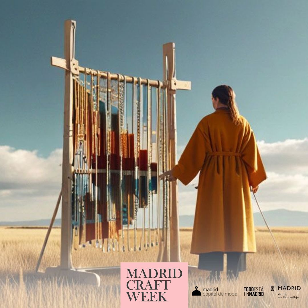 MadridCraftWeek's tweet photo. 🎨✨ Charla sobre Artesanía, Diseño y Tecnología: La Frontera Líquida ✨🎨

Te invitamos a una charla gratuita única donde exploraremos el futuro del diseño a través de los procesos creativos y productivos de diversos profesionales y artistas con @tetuancrea .

*Más info en IG. https://t.co/WwwMkJLT2q