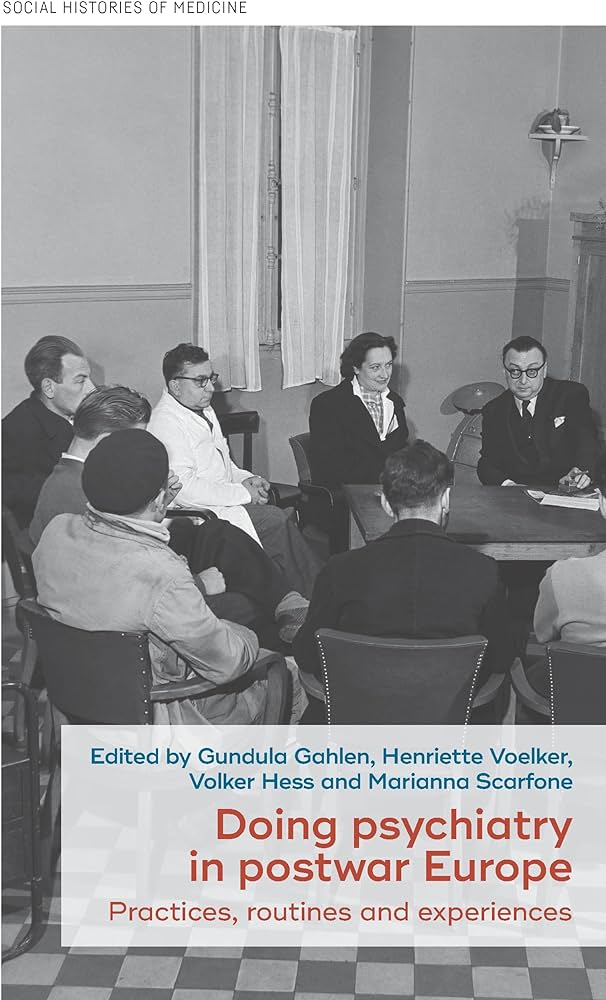 Unser FG-Mitglied und Post-Doc Gundula Gahlen hat ein neues Buch zu "Doing #psychiatry in postwar Europe" herausgegeben, gemeinsam mit @JetteVoe, Volker Hess und Marianna Scarfone.

Sogar vollständig kostenlos im #OpenAccess abrufbar!

👇
manchesterhive.com/display/978152…
