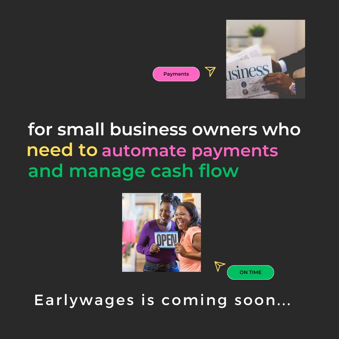 Early_wages's tweet photo. Repeated tasks often take your focus away from important tasks that affect your business growth. Got payment to make on periodic basis? #EarlyWages is #ComingSoon https://t.co/40nwDVxzuA