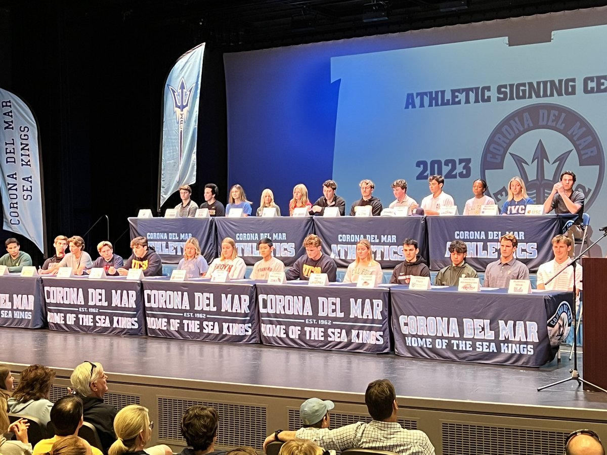 CDM signing ceremony. So excited for the future of these guys. <a href="/danz_carter/">Carter Danz</a> will continue to play at Northwestern and <a href="/nicksalmon16/">nick salmon</a> will play at UCSB.