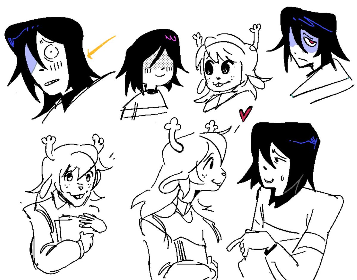 girl failure x enby creature gotta be my favorite ship dynamic ever 