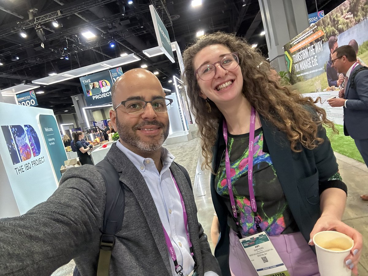 It was great seeing @amylasenz rocking the <a href="/ens_development/">ENS_Development</a> 2024 meeting t-shirt at #DDW2024. Last day and we are still smiling!