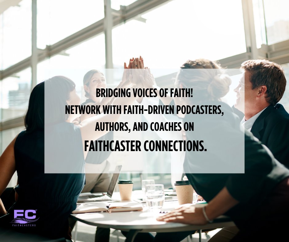 Join the community!
faithcaster.org/join-faithcast…

#Faithcasters #FaithCasterConnections #ChristianInfluencers #ChristianPodcasters #SpreadTheWord #InspireAndPromote #FaithDrivenCreators #PodcastingCommunity