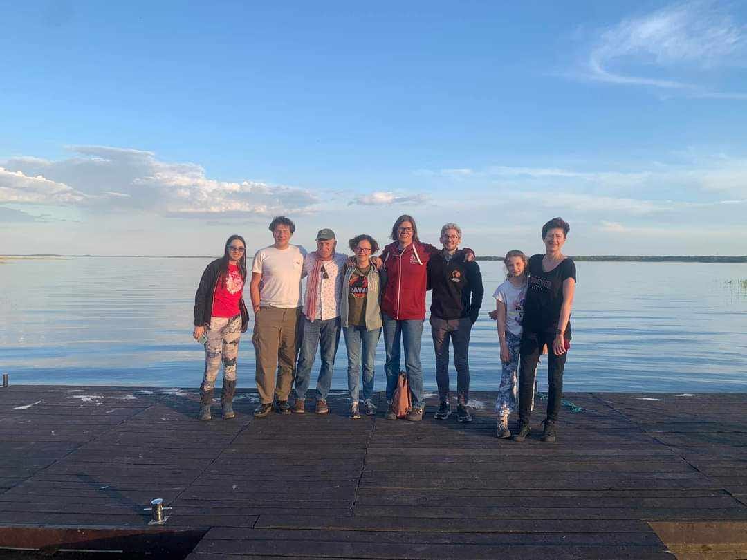 HarmonyFigs's tweet photo. 🐶🔍More than half of Prof. Clive Wynne 's visit is already behind us. We started with an interesting  brainstorming session about the use of speech buttons in dog-human  communication. https://t.co/sjbOCEGbkw