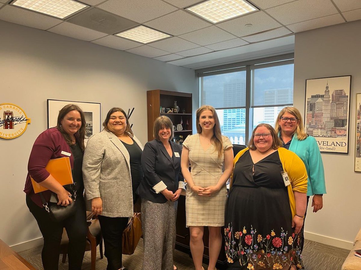 Gratitude to @RepBrideSweeney for taking the time to hear our position on HB 428! By giving SNAP a raise to $50/month for Older Ohioans we can help them age in place with dignity!