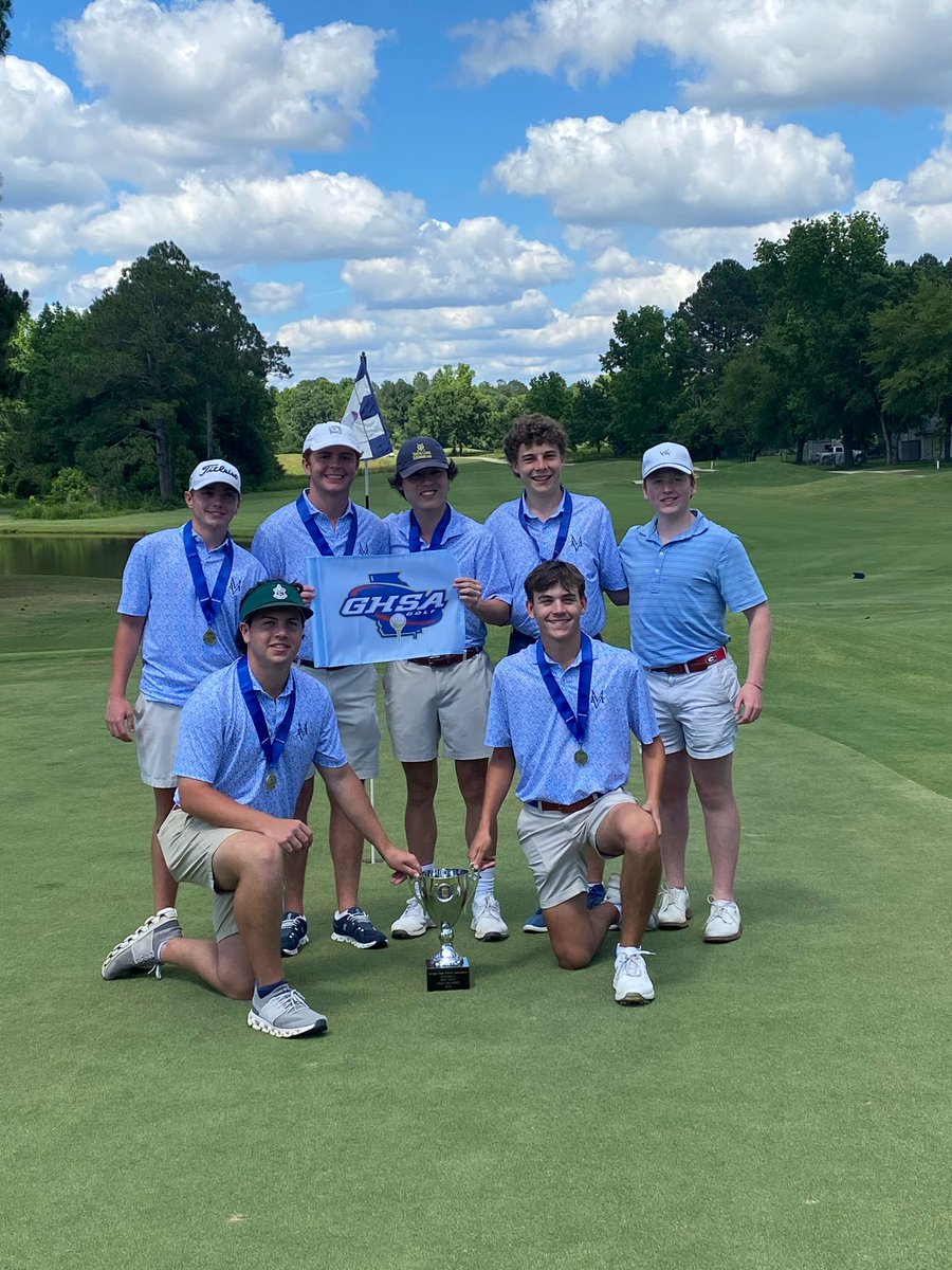 MV_Athletics's tweet photo. A look at the @OfficialGHSA 1A-D1 Golf State Champs!

#MVgolf #MVathletics #ImAMustang @TheMVSchool https://t.co/UVH7URrOMo