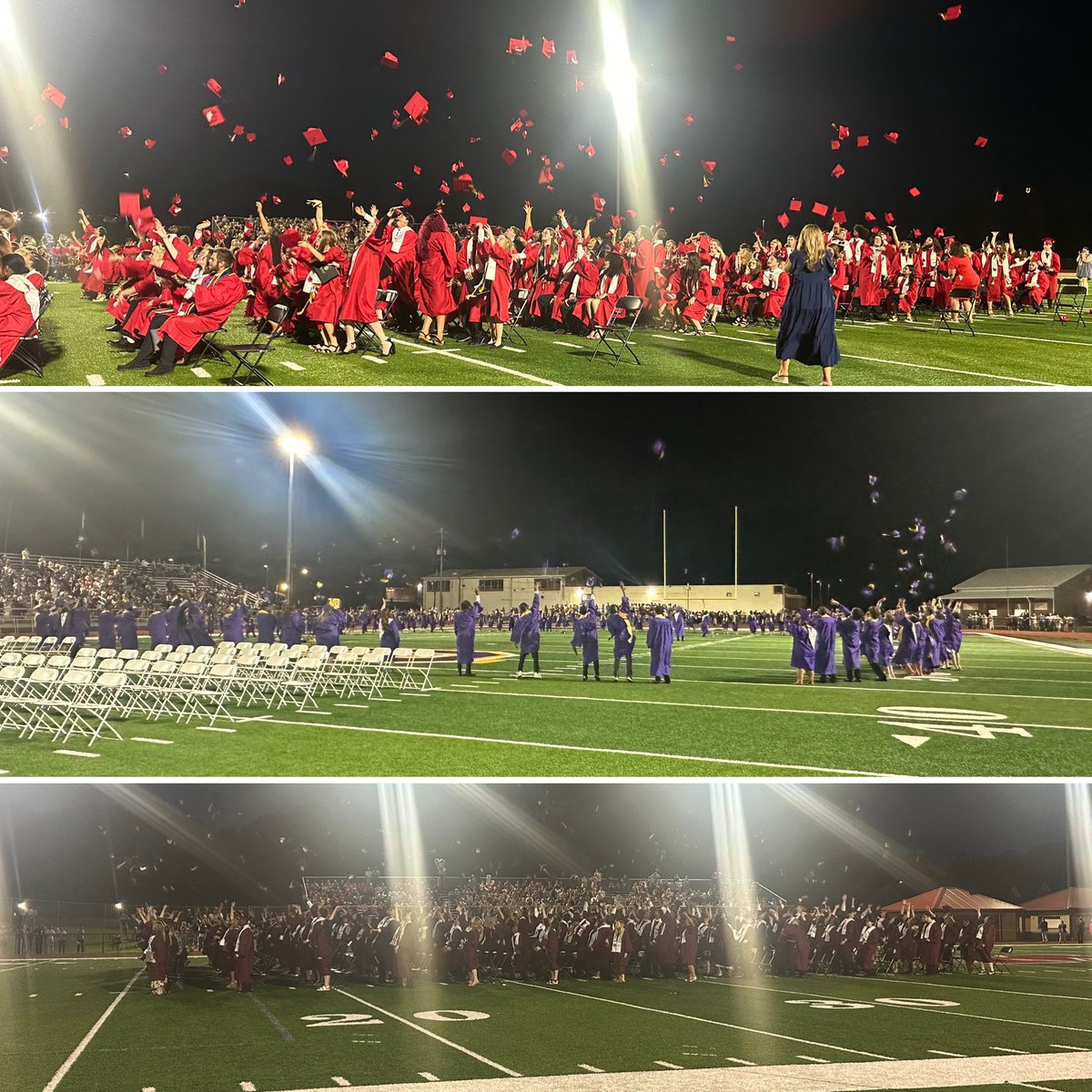 697 graduates, over $38 million in scholarships, and 3 great nights all add up to #endlesspossibilities for the Class of 2024...Congratulations!